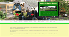 Desktop Screenshot of kailashecovillage.org