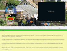 Tablet Screenshot of kailashecovillage.org